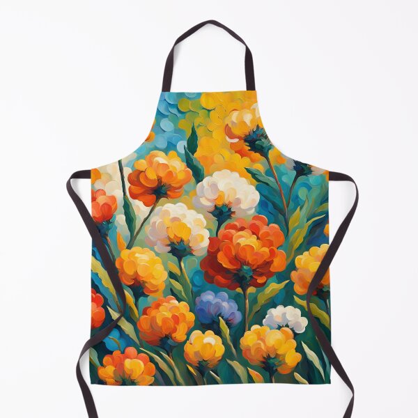 Item preview, Neo Impressionist Flowers Pattern. designed and sold by ARichArts.
