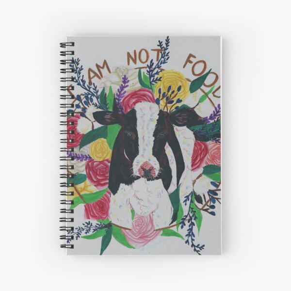 I AM NOT FOOD Spiral Notebook