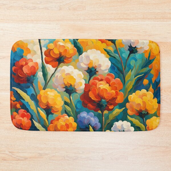 Item preview, Neo Impressionist Flowers Pattern. designed and sold by ARichArts.