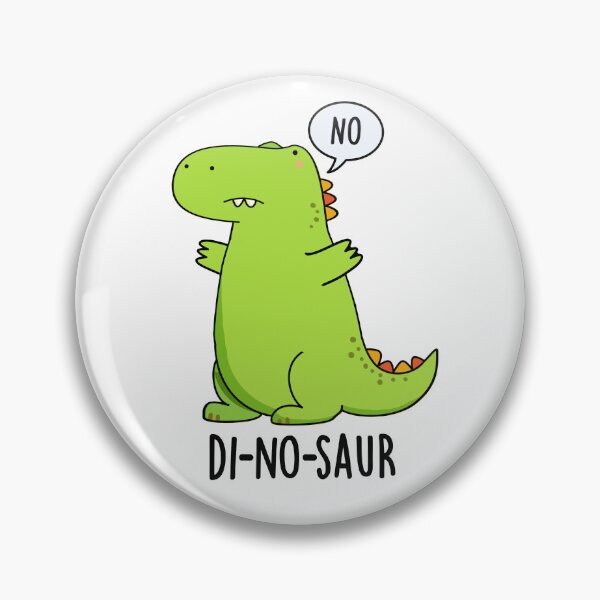 Item preview, Di-no-saur Funny Dinosaur Puns designed and sold by punnybone.