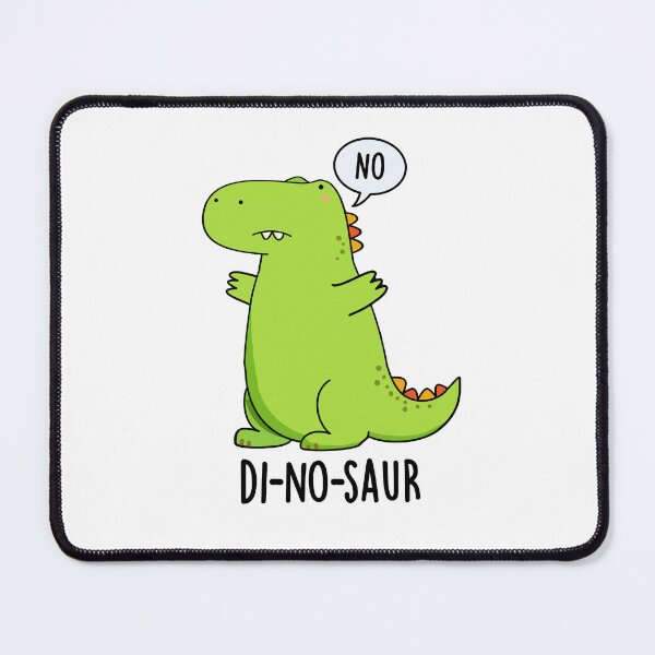 Item preview, Di-no-saur Funny Dinosaur Puns designed and sold by punnybone.