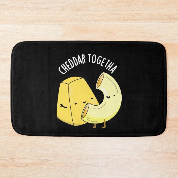Item preview, Cheddar Together Funny Food Puns  (Dark BG) designed and sold by punnybone.