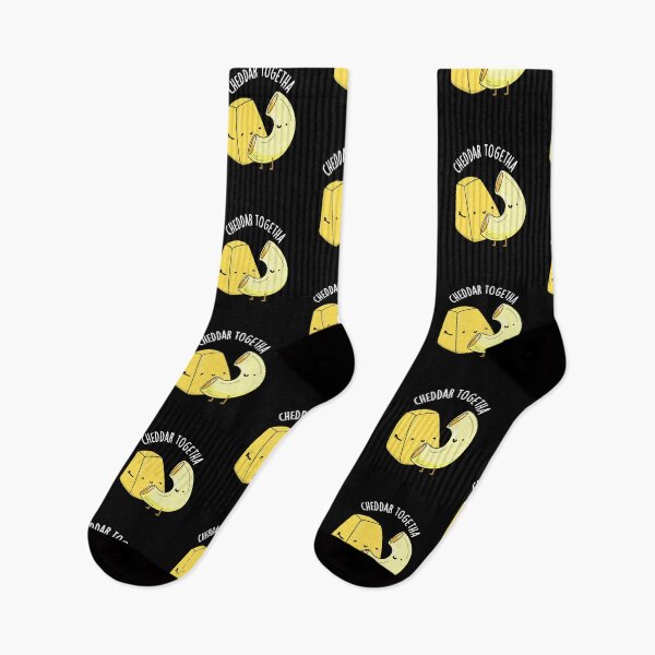 Item preview, Cheddar Together Funny Food Puns  (Dark BG) designed and sold by punnybone.