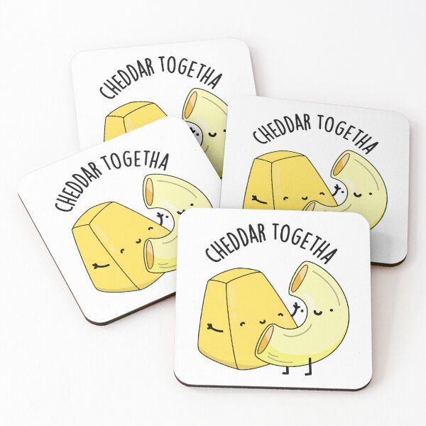Item preview, Cheddar Together Funny Food Puns  designed and sold by punnybone.