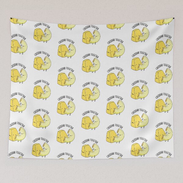 Item preview, Cheddar Together Funny Food Puns  designed and sold by punnybone.