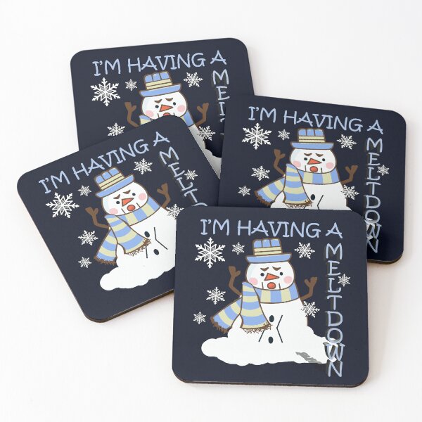 Item preview, Snowman I'm Having A Meltdown Funny designed and sold by tamdevo1.