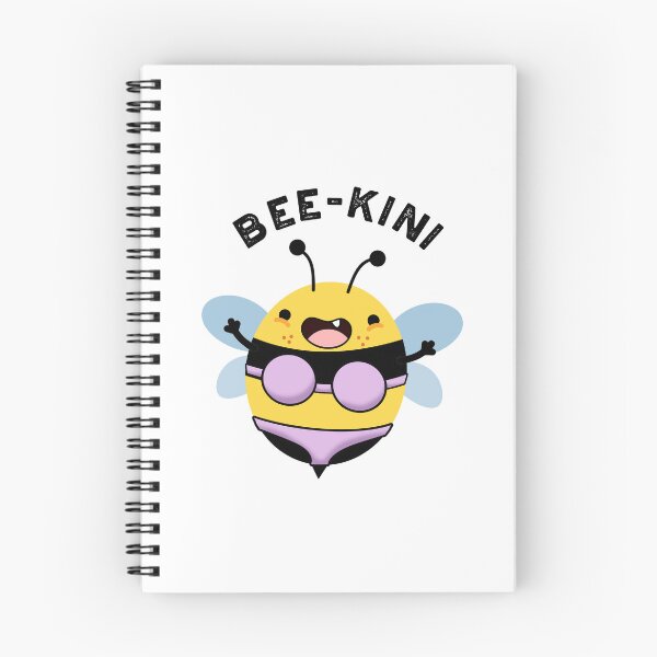 Item preview, Bee-kini Funny Bee Puns designed and sold by punnybone.