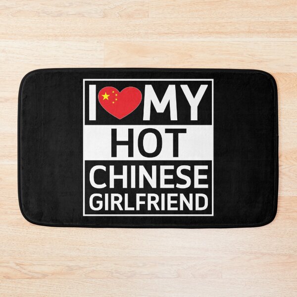 Item preview, I Love My Hot Chinese Girlfriend designed and sold by Pixie-agenca.