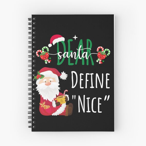 Item preview, Dear Santa, "Define Nice." designed and sold by 29Bumblebee.