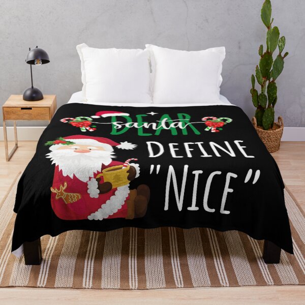 Item preview, Dear Santa, "Define Nice." designed and sold by 29Bumblebee.