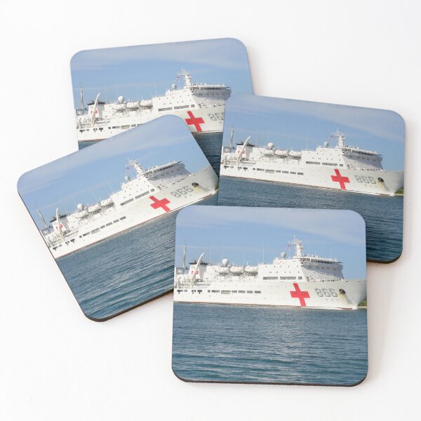 Item preview, STK109735M-People's Liberation Army (Navy) hospital ship Peace Ark in Pearl Harbor, Hawaii. designed and sold by StocktrekImages.