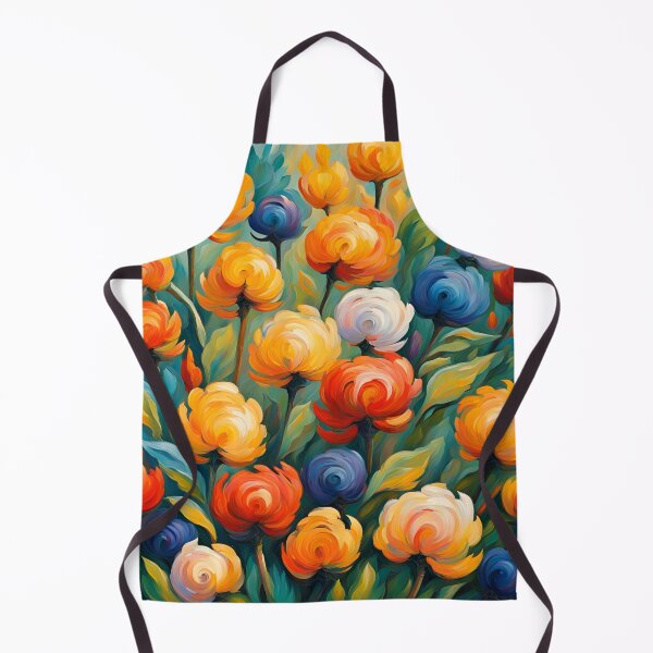 Item preview, Neo Impressionist Flowers Pattern. designed and sold by ARichArts.
