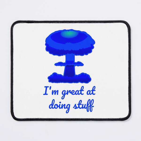 Item preview, I'm great at doing stuff (dark blue for light background) designed and sold by Jeeb-Arts.