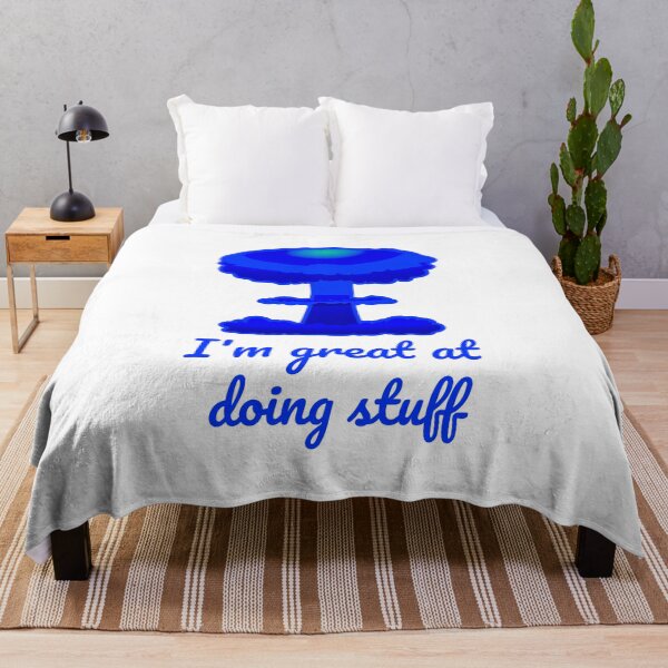 Item preview, I'm great at doing stuff (dark blue for light background) designed and sold by Jeeb-Arts.