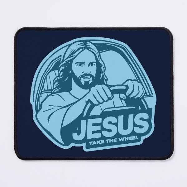 Item preview, Jesus Take The Wheel designed and sold by plushism.