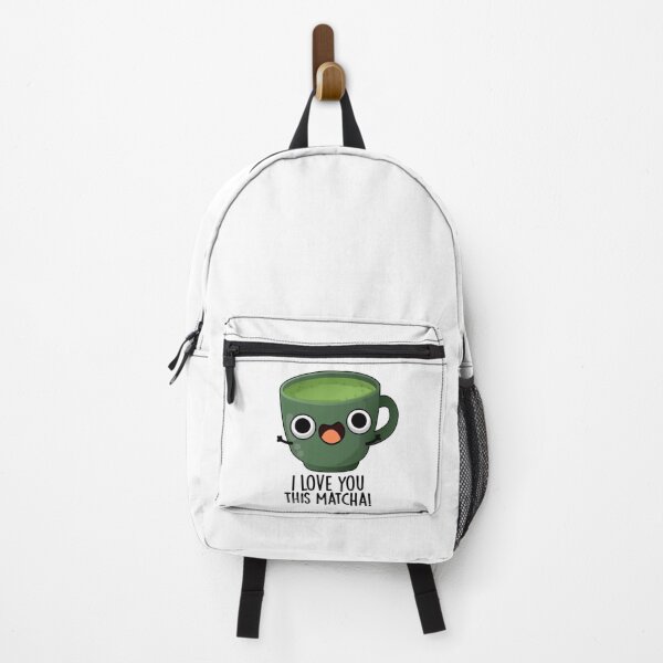 Item preview, I Love You This Matcha Funny Drink Puns designed and sold by punnybone.
