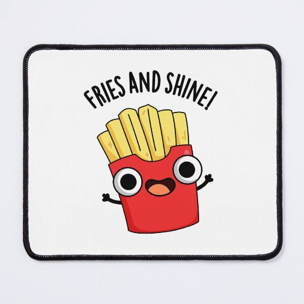 Item preview, Fries And Shine Funny Food Puns designed and sold by punnybone.