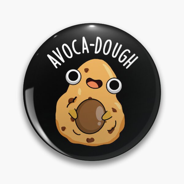 Item preview, Avoca-dough Funny Avocado Puns (Dark BG) designed and sold by punnybone.