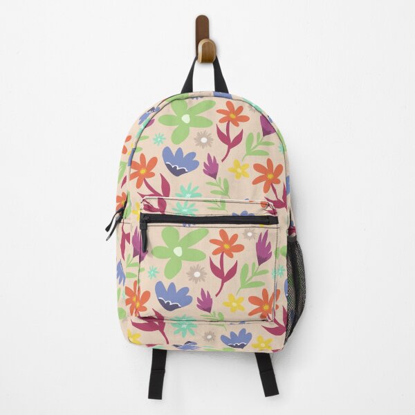 Item preview, Flower Power Pattern on cream background designed and sold by IlsedeGraaf.