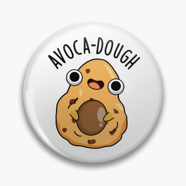 Item preview, Avoca-dough Funny Avocado Puns designed and sold by punnybone.
