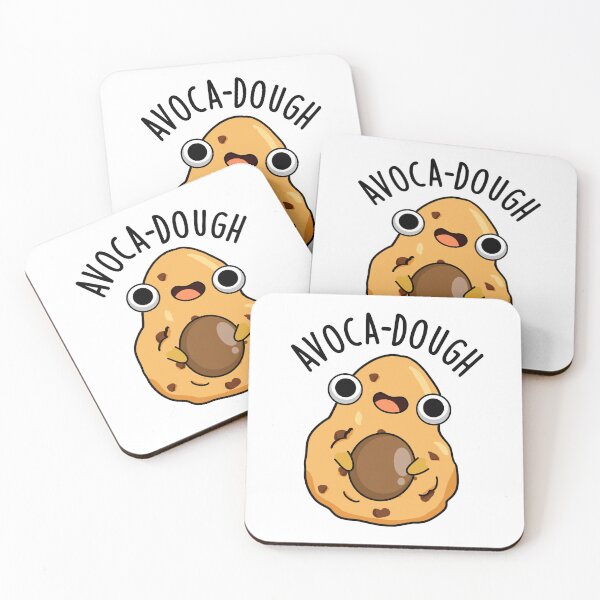 Item preview, Avoca-dough Funny Avocado Puns designed and sold by punnybone.