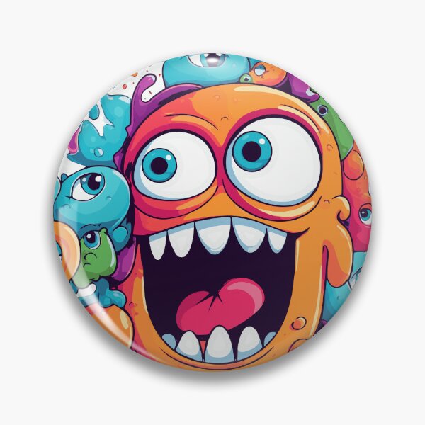 Item preview, Silly Monster Color Splash designed and sold by MK3DESIGN.