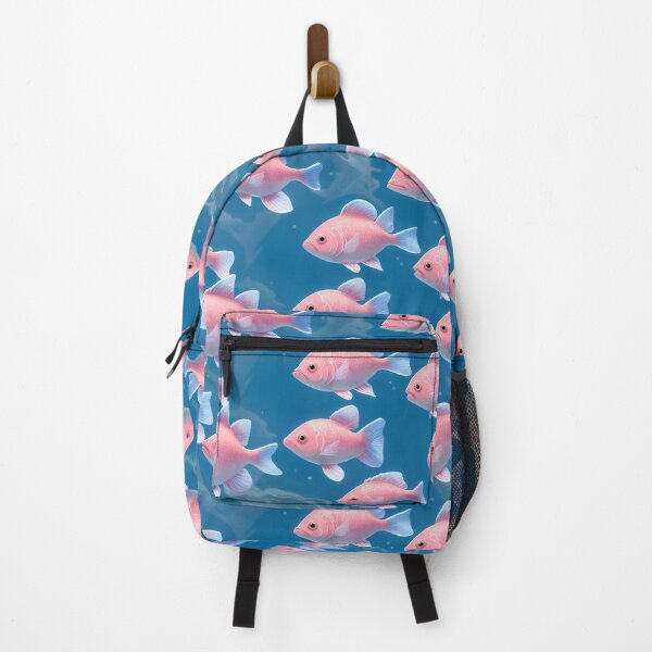 Item preview, school of pink exotic fish designed and sold by Mike Kiev art.