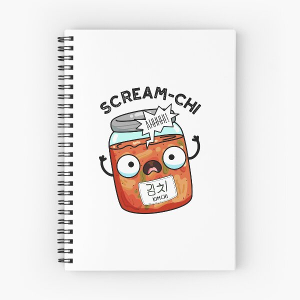 Item preview, Scream-chi Funny Kimchi Puns designed and sold by punnybone.