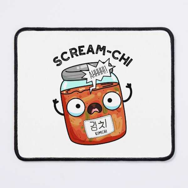 Item preview, Scream-chi Funny Kimchi Puns designed and sold by punnybone.