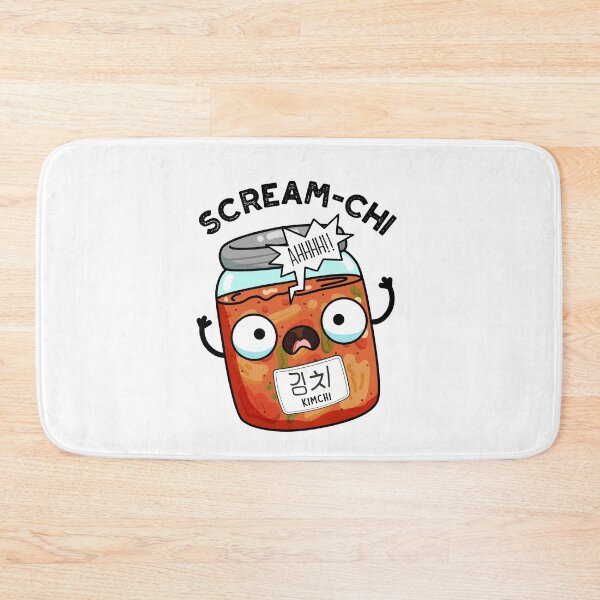 Item preview, Scream-chi Funny Kimchi Puns designed and sold by punnybone.