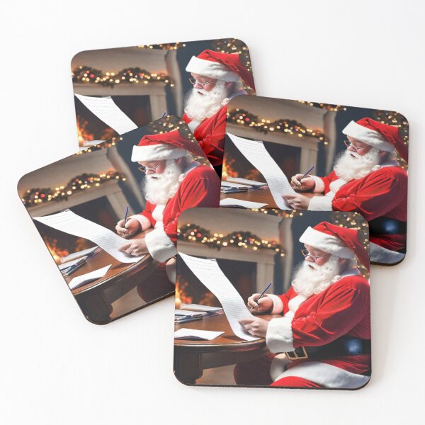 Item preview, Santa Checking His List Twice designed and sold by KoliBabb.