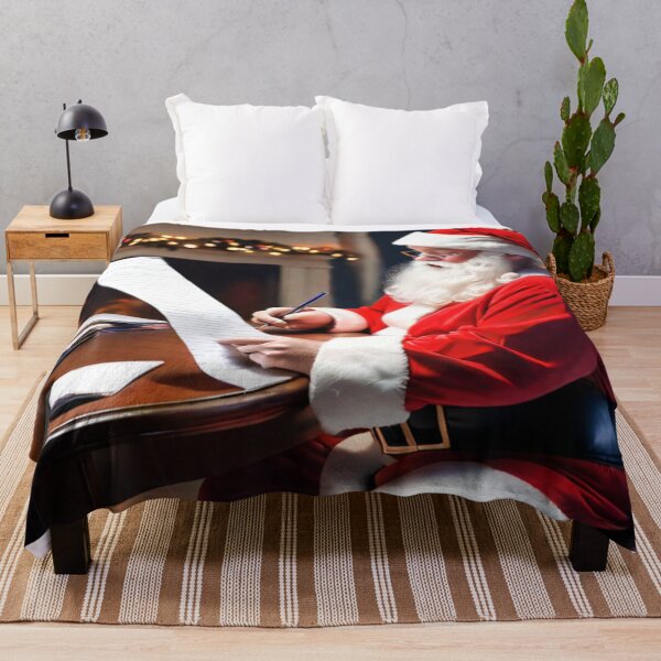 Item preview, Santa Checking His List Twice designed and sold by KoliBabb.