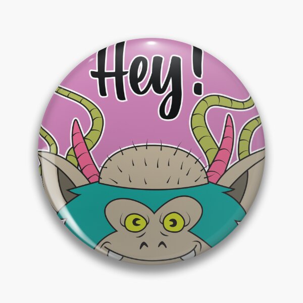 Item preview, MUNSTA - Olive Monster Hey designed and sold by OWLSTANDING.