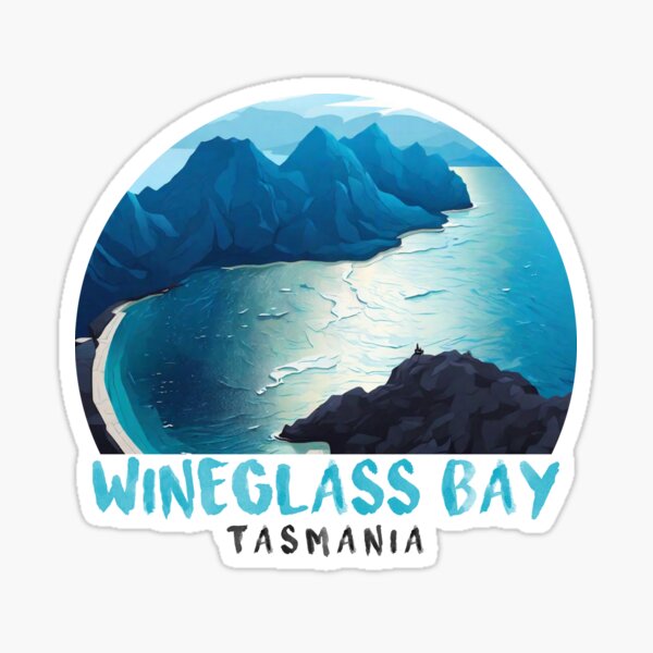 Item preview, Wineglass Bay - Tasmania designed and sold by Linbo Shop.