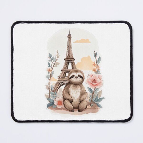 Item preview, Slothster visits Paris  designed and sold by LabZoidd.