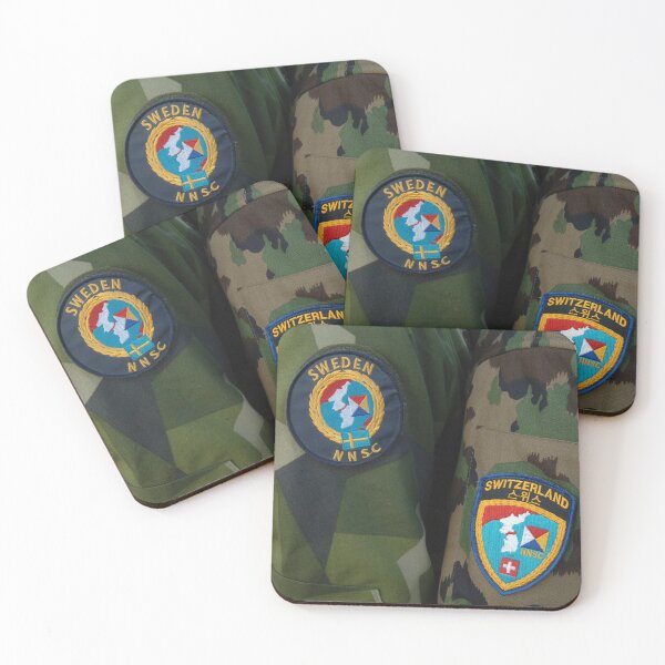 Item preview, STK109722M-Neutral Nations Supervisory Commission delegates from Sweden and Switzerland. designed and sold by StocktrekImages.
