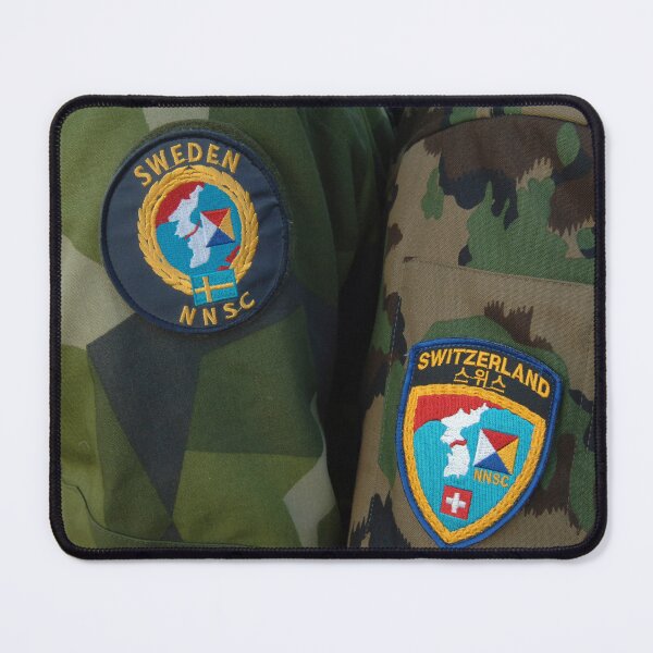 Item preview, STK109722M-Neutral Nations Supervisory Commission delegates from Sweden and Switzerland. designed and sold by StocktrekImages.
