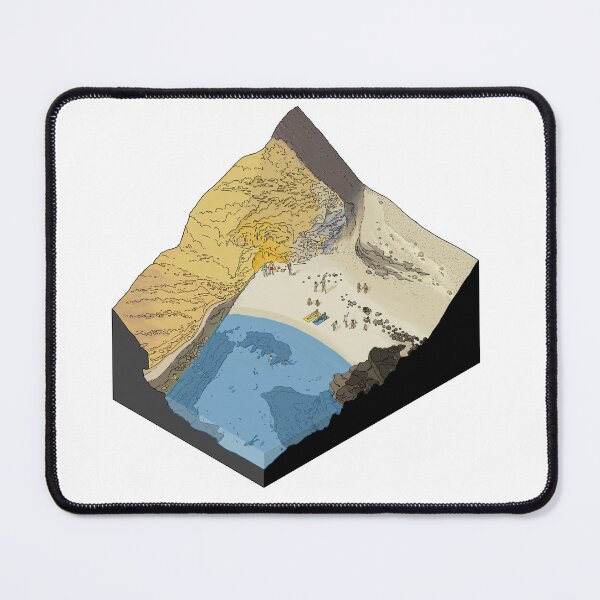 Item preview, A little piece of yellow mountain designed and sold by tumeilustras.