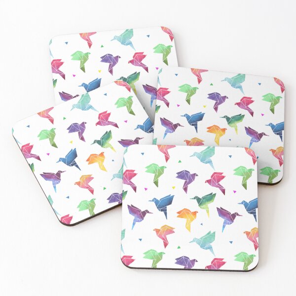 Item preview, Rainbow Ombré Origami Cranes designed and sold by Hillary Holt.