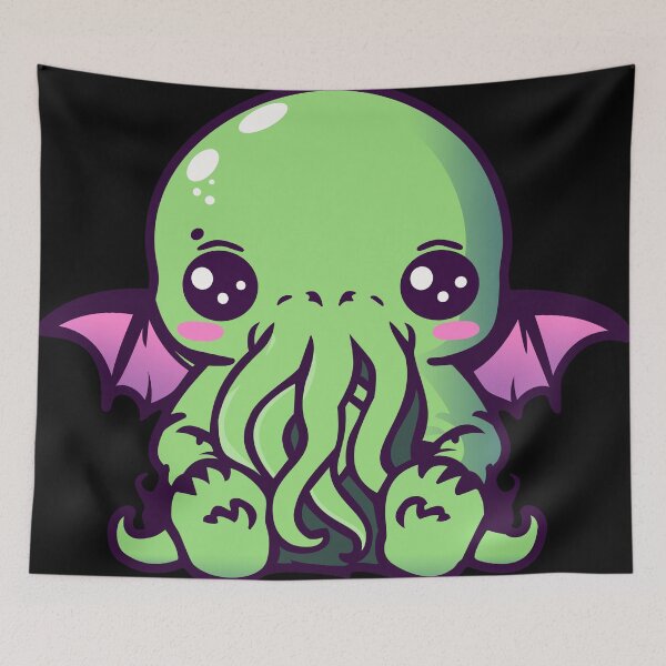 Item preview, Cute Kawaii Cthulhu designed and sold by BRU Design.