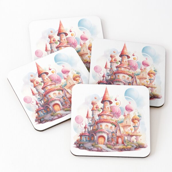 Item preview, Dream Sweet Castel Watercolor designed and sold by KitsuneYin.