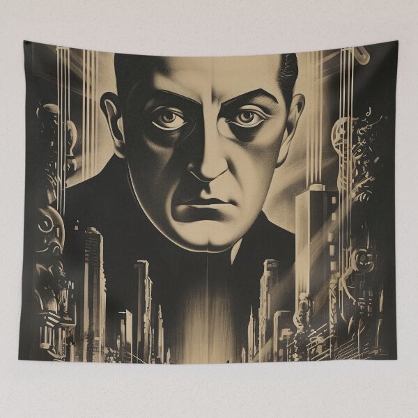Item preview, Metropolis, Fritz Lang movie poster, german expressionism, silent film masterpiece, cult sci-fi designed and sold by Spallutos.
