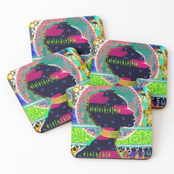 Item preview, African Vibes - Vibrant Aesthetic Art designed and sold by FeralLaFemme.
