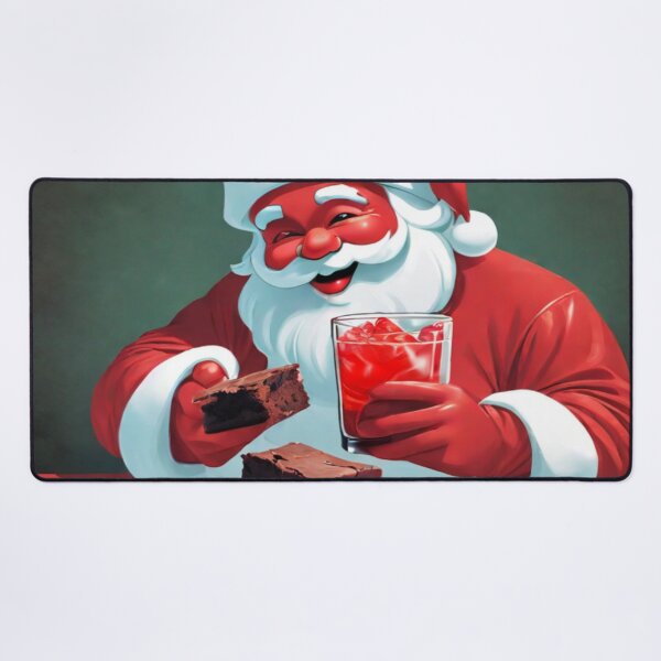 Item preview, Santa Brownies and Cherry Drink designed and sold by KoliBabb.