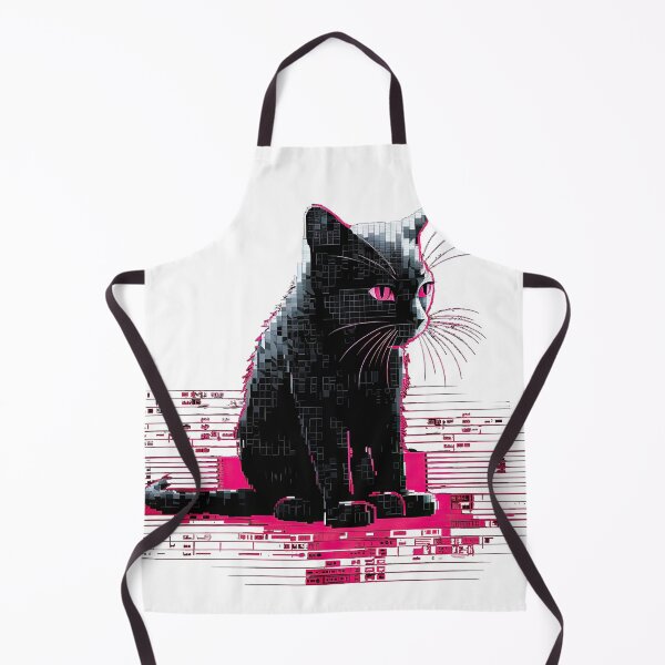 Item preview, Lonely Cyber Cat designed and sold by TidKaew.
