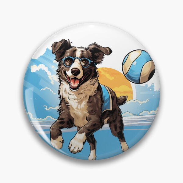 Item preview, Summer Dog Sticker designed and sold by KickbackDogs.