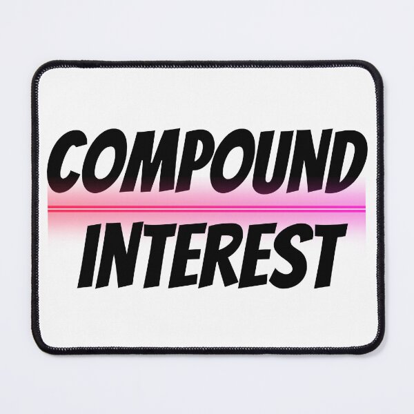 Item preview, Compound Interest Design  designed and sold by JAMTEESHOP.