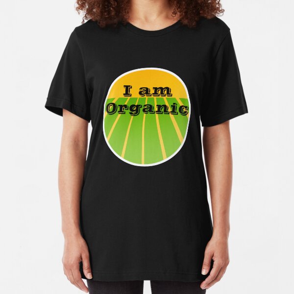 I AM ORGANIC Slim Fit T-Shirt