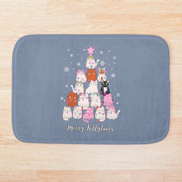 Item preview, Merry Kittymas Christmas design for cat lovers designed and sold by 29Bumblebee.