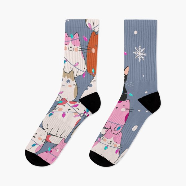 Item preview, Merry Kittymas Christmas design for cat lovers designed and sold by 29Bumblebee.